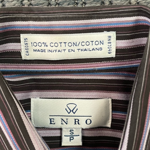 Enro Men’s Button Down Shirt - Picture 4 of 4